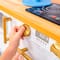 KidKraft Simply Stylish Wooden Play Kitchen Set with Lights, Choppable Food & Accessories